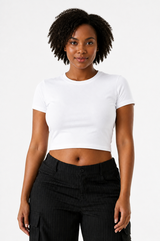 Custom Women Baby Tee / Cropped Shirt