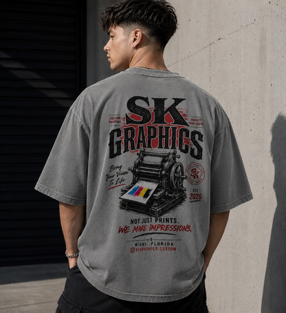 SK Graphics “Make Impressions” Unisex Graphic Tee